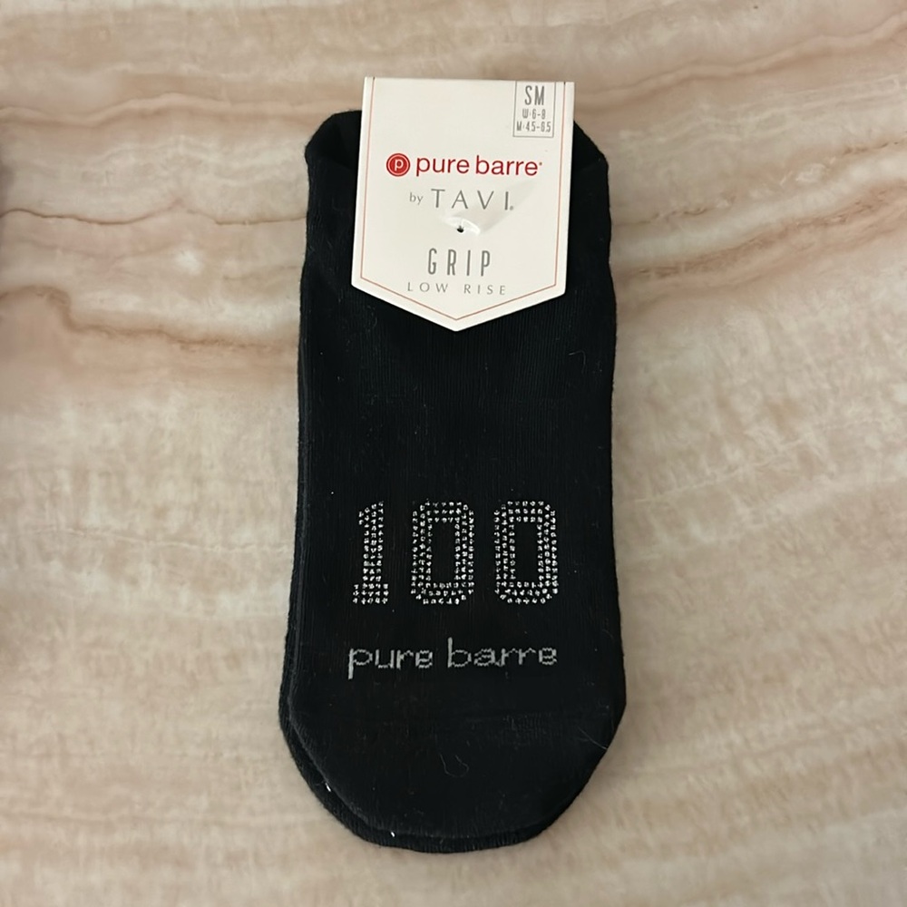 Pure Barre Tavi Grip Socks 100 Club